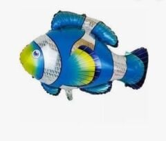 Mavi Balık Folyo Balon S2