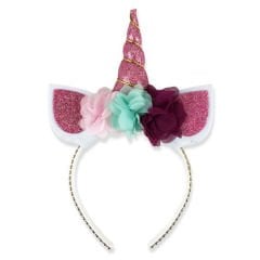 UNİCORN SİMLİ EVA TAÇ PEMBE