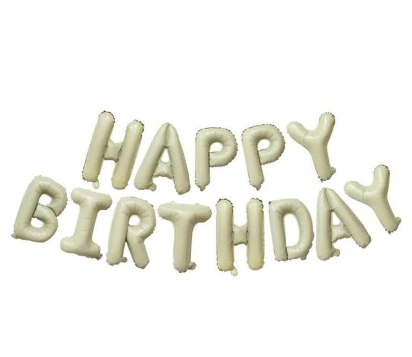 HAPPY BIRTHDAY FOLYO BALON