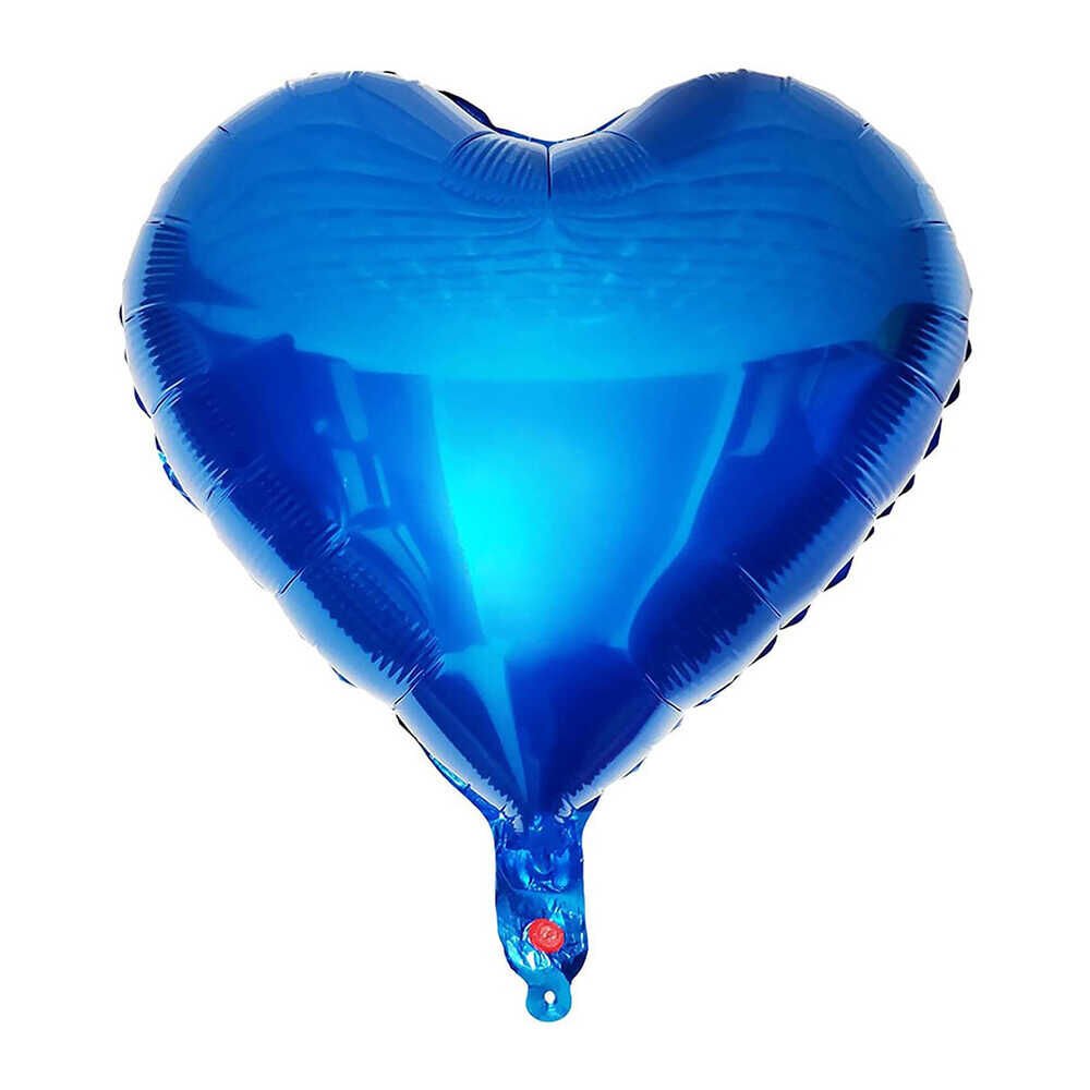18'' LACİVERT KALP FOLYO BALON