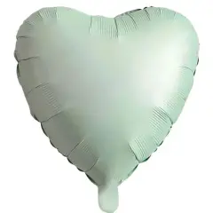 KALP FOLYO BALON RETRO YEŞİL RENK 24 INÇ