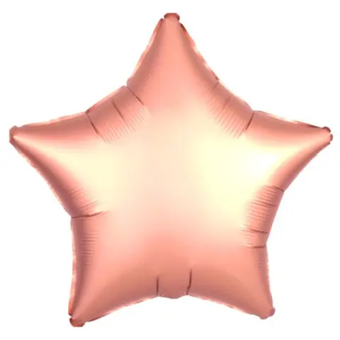 YILDIZ FOLYO BALON ROSE GOLD 24 INÇ