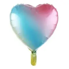 KALP FOLYO BALON RENKLİ 18 INÇ