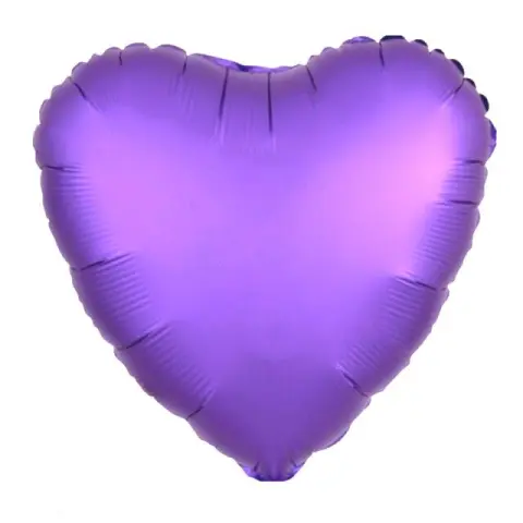 KALP FOLYO BALON MOR 18 INÇ