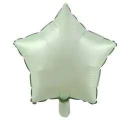 YILDIZ FOLYO BALON RETRO YEŞİL 18 INÇ