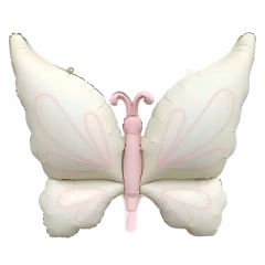 RETRO KELEBEK BEYAZ 1286