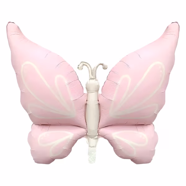 RETRO KELEBEK PEMBE 1279