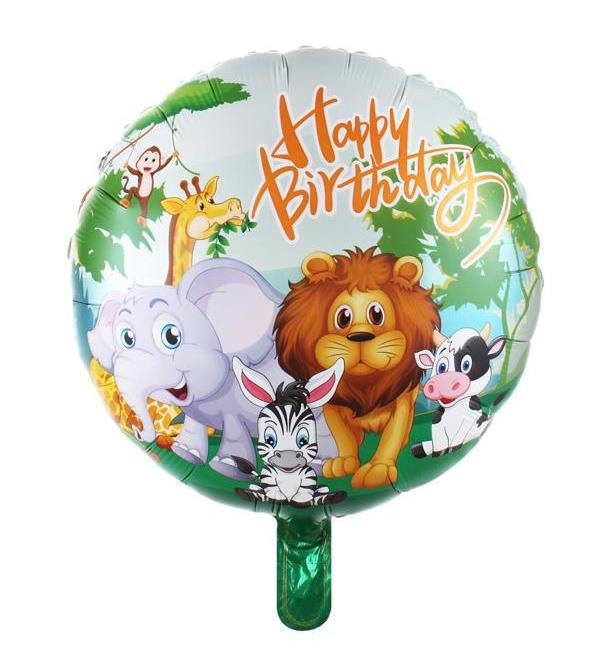 SAFARİ 18 INC YUVARLAK FOLYO BALON