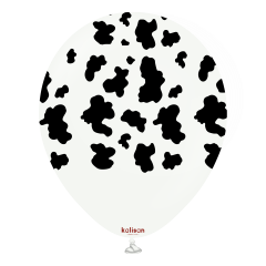 12'' SAFARİ 25Lİ BEYAZ COW-BLACK