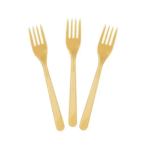 GOLD PLASTİK ÇATAL 25'Lİ