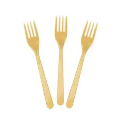 GOLD PLASTİK ÇATAL 25'Lİ