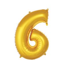 FOLYO RAKAM BALON 16 İNÇ GOLD 6