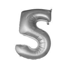 FOLYO RAKAM BALON 16 İNÇ GÜMÜŞ 5