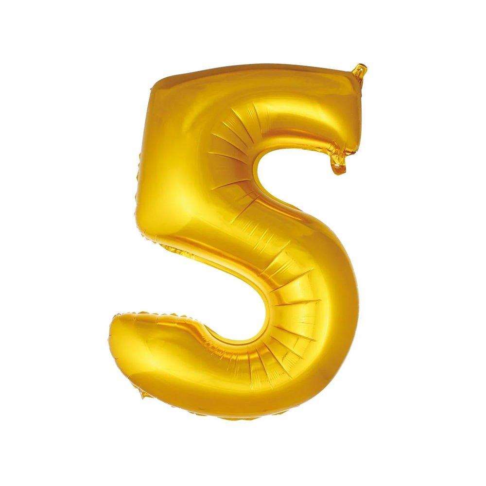 FOLYO RAKAM BALON 16 İNÇ GOLD 5