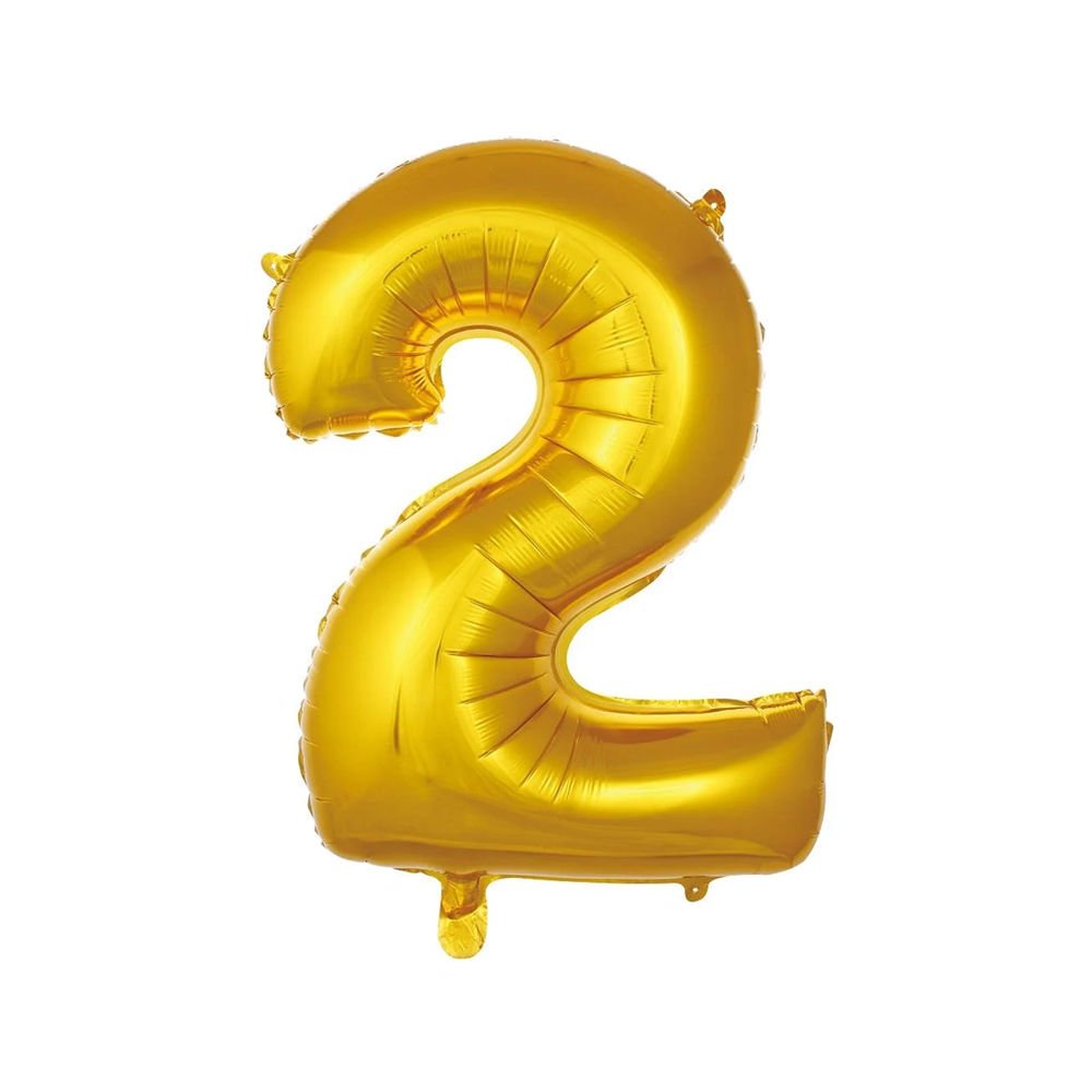 FOLYO RAKAM BALON 16 İNÇ GOLD 2