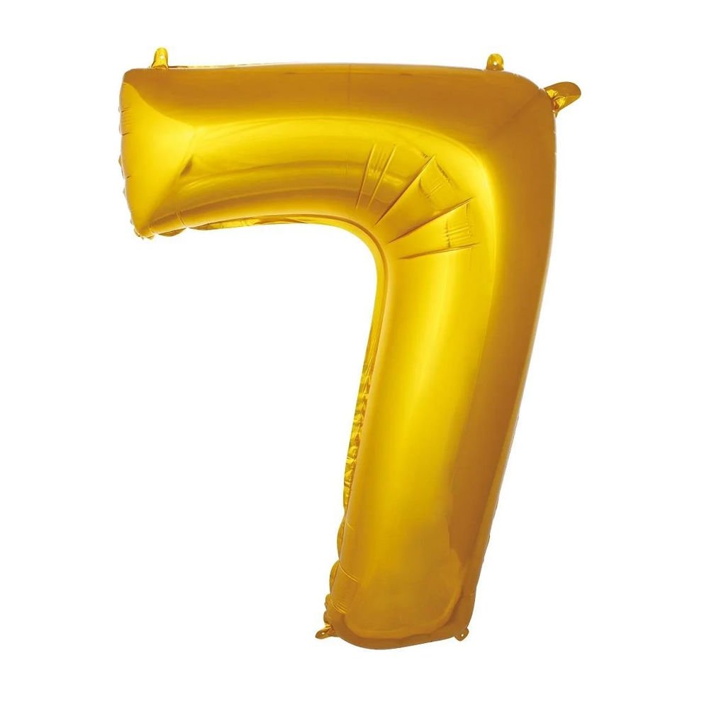 FOLYO RAKAM BALON 34 İNÇ GOLD 7