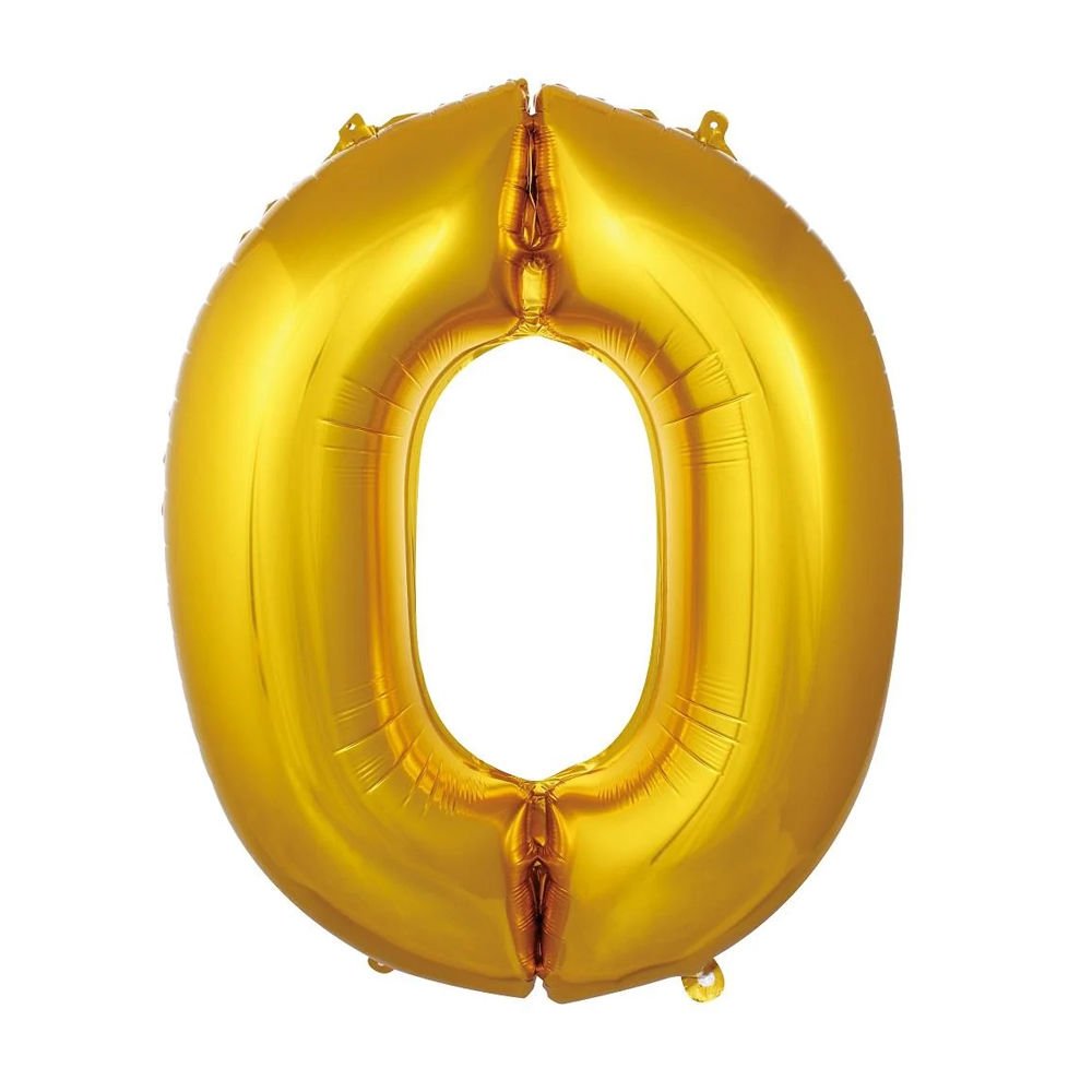 FOLYO RAKAM BALON 34 İNÇ GOLD 0