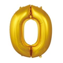 FOLYO RAKAM BALON 34 İNÇ GOLD 0