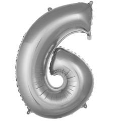 FOLYO RAKAM BALON 40 İNÇ GÜMÜŞ 6