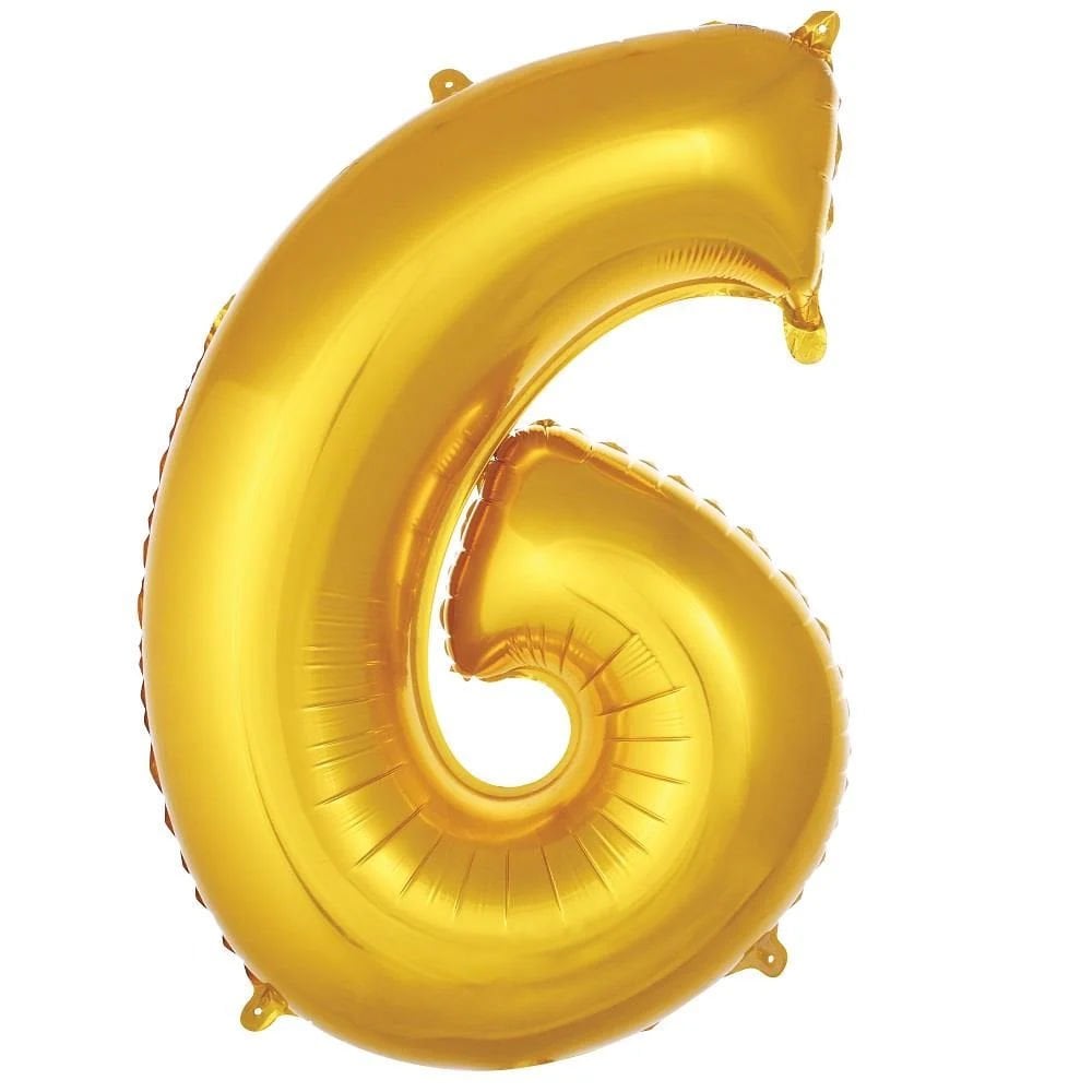 FOLYO RAKAM BALON 40 İNÇ GOLD 6