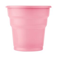 PEMBE PLASTİK BARDAK 25'Lİ