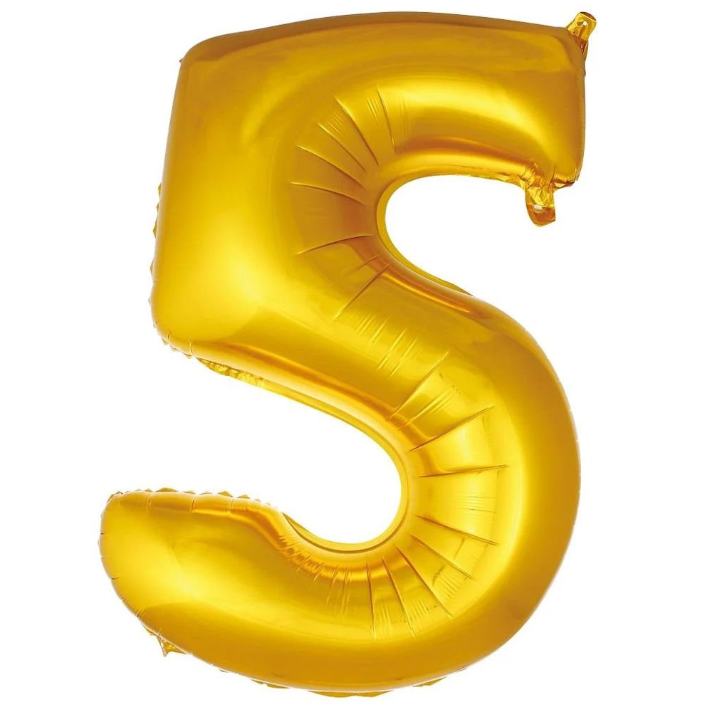 FOLYO RAKAM BALON 40 İNÇ GOLD 5