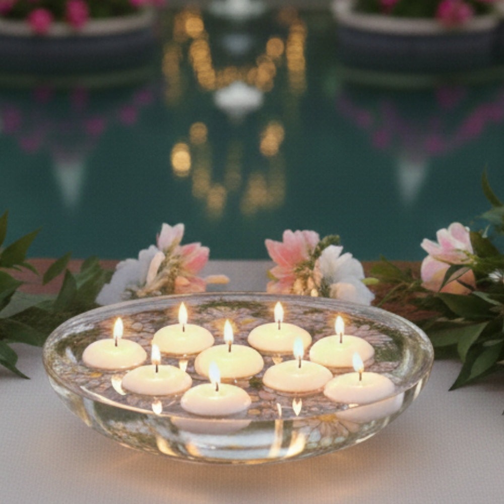 SUDA YÜZEN MUM 12'Lİ