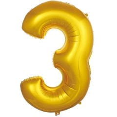 FOLYO RAKAM BALON 40 İNÇ GOLD 3