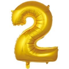 FOLYO RAKAM BALON 40 İNÇ GOLD 2