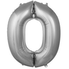 FOLYO RAKAM BALON 40 İNÇ GÜMÜŞ 0