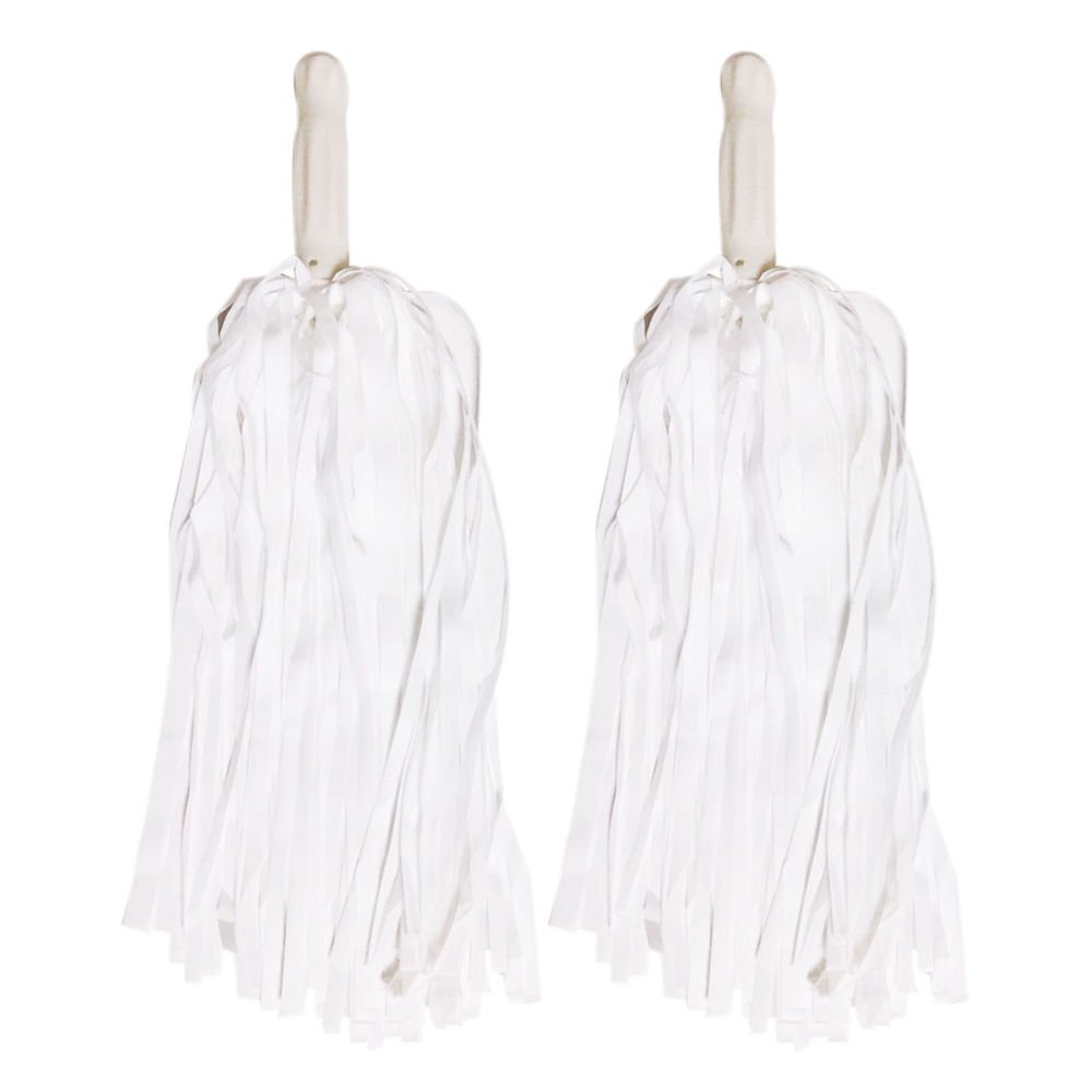 GÖSTERİ PONPONU METALİK BEYAZ