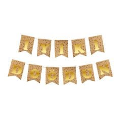 UZAR YAZI İYİ Kİ DOĞDUN KRAFT ZEMİN GOLD