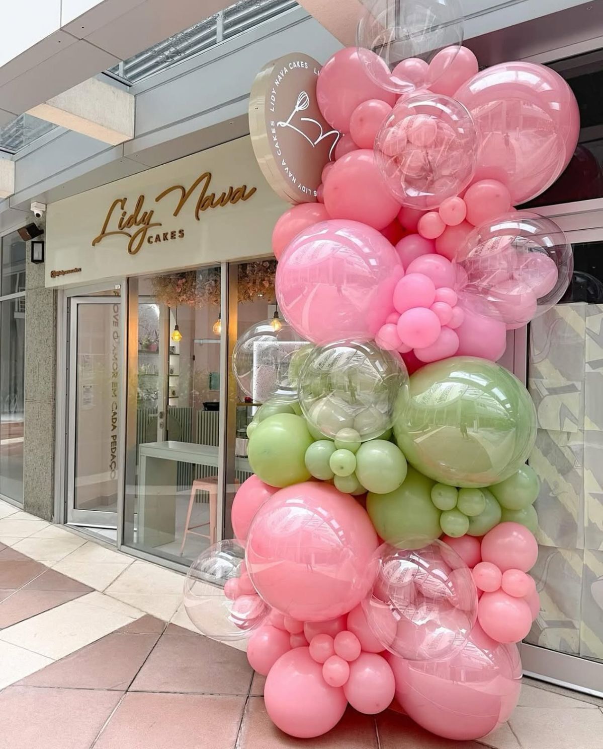 BEBEK PEMBE BALON SETİ