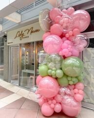 BEBEK PEMBE BALON SETİ