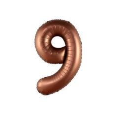 FOLYO RAKAM BALON 34 İNÇ ÇİKOLATA KAHVE 9