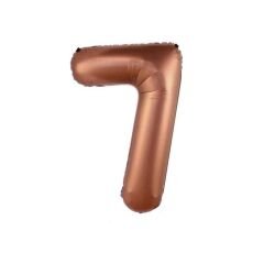 FOLYO RAKAM BALON 34 İNÇ ÇİKOLATA KAHVE 7