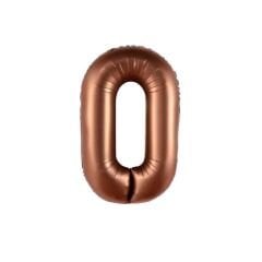 FOLYO RAKAM BALON 34 İNÇ ÇİKOLATA KAHVE 0