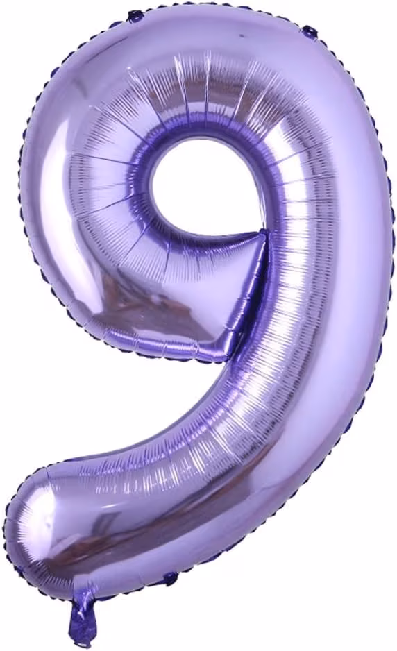 FOLYO RAKAM BALON 40 İNÇ MOR 9