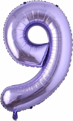 FOLYO RAKAM BALON 40 İNÇ MOR 9