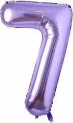 FOLYO RAKAM BALON 40 İNÇ MOR 7