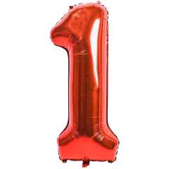 FOLYO RAKAM BALON 40 İNÇ KIRMIZI 1
