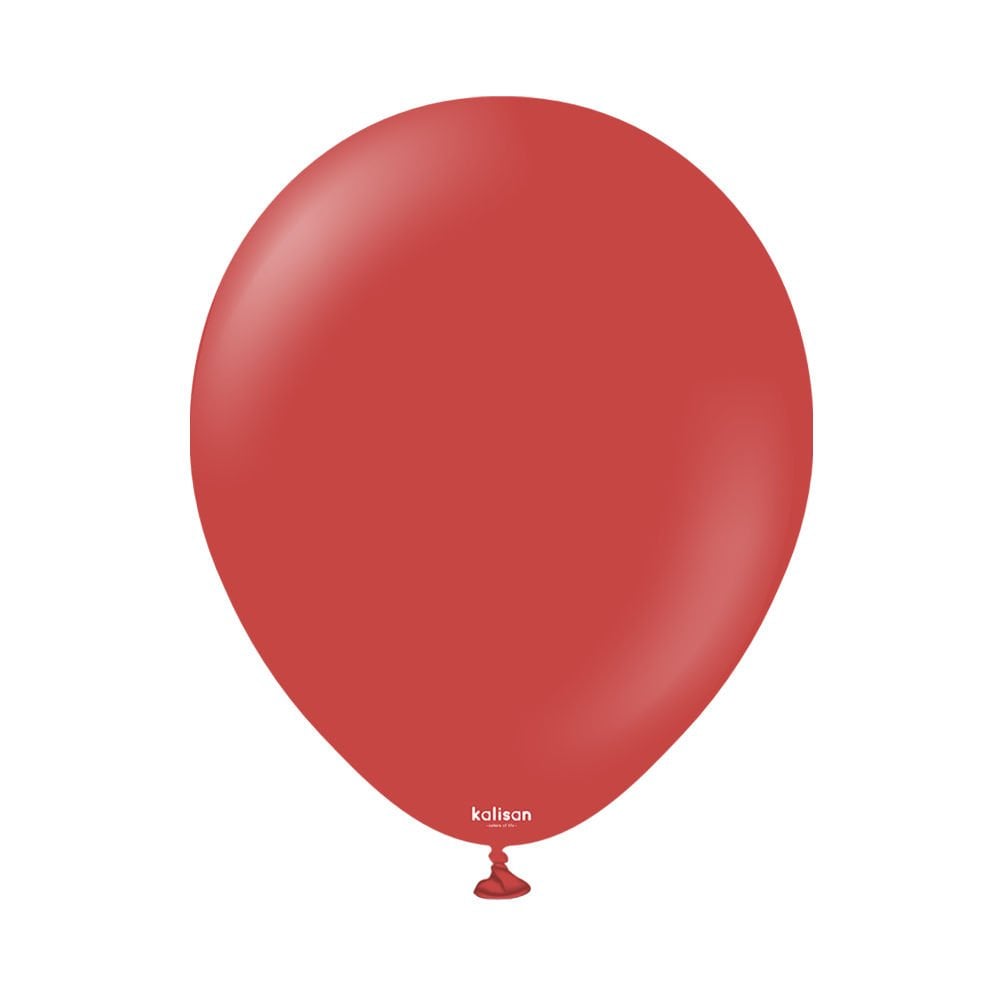 12'' Standart Balon Koyu Kırmızı(Deep Red) 100’lü