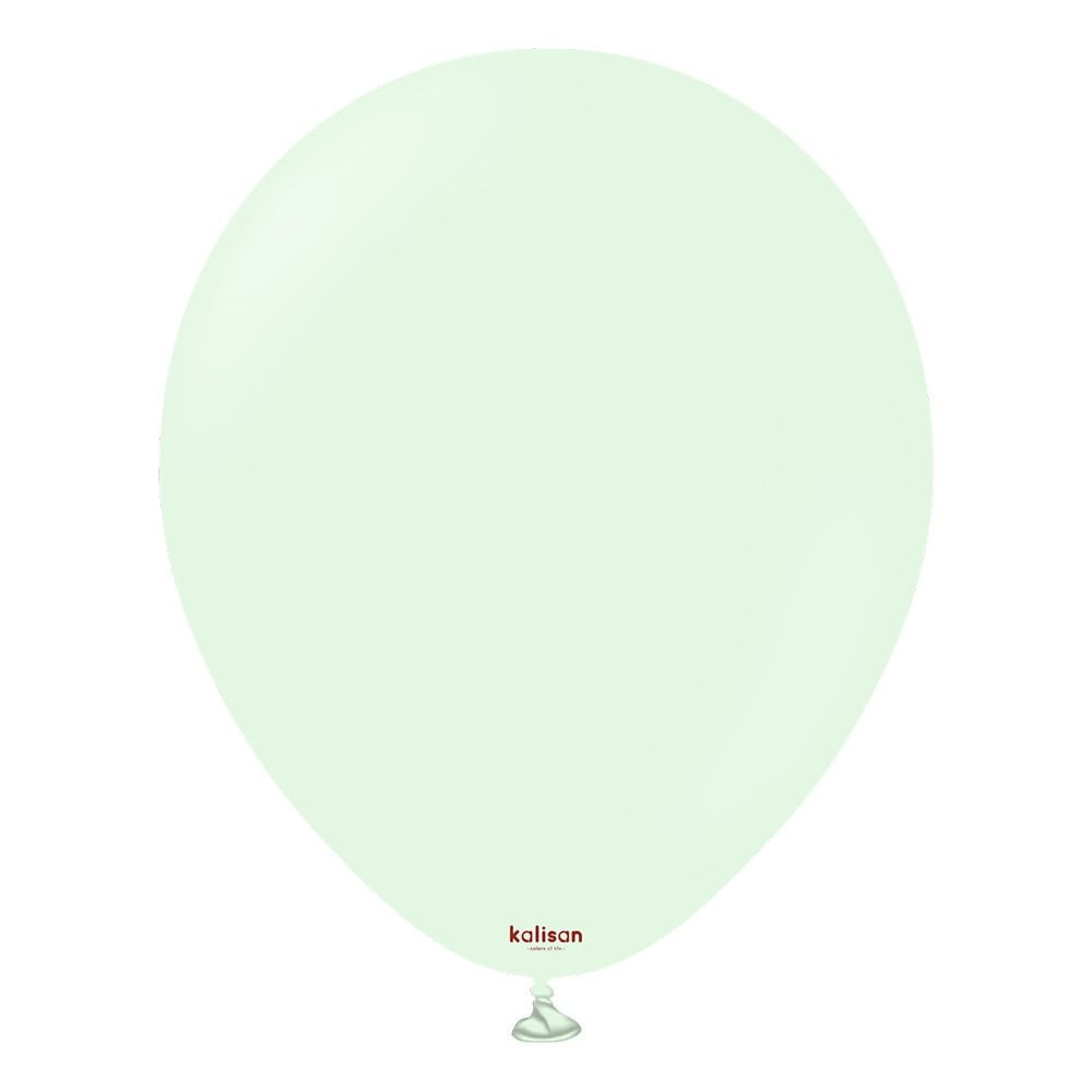 18'' Makaron Pale Mint Yeşili Balon 3'lü