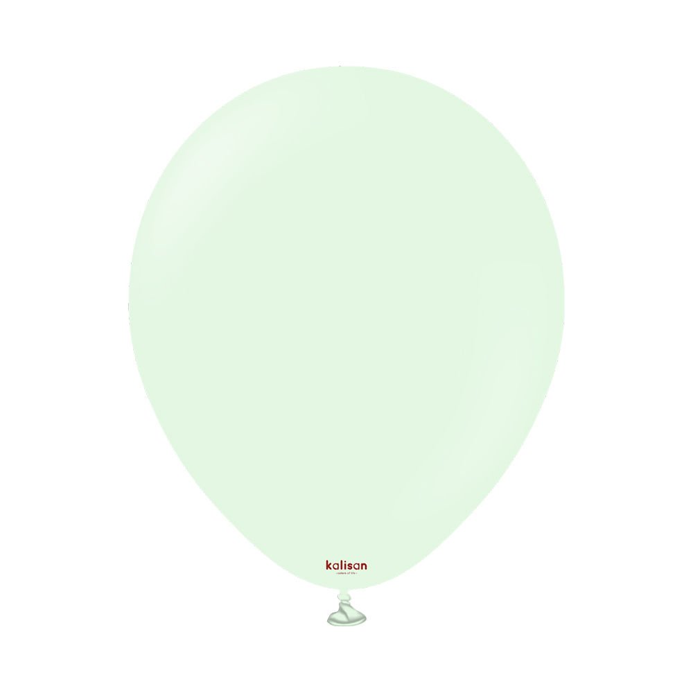 12'' Makaron Pale Mint Yeşili Balon 100’lü
