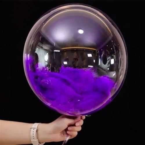 100LÜ MOR KUŞ TÜYÜ