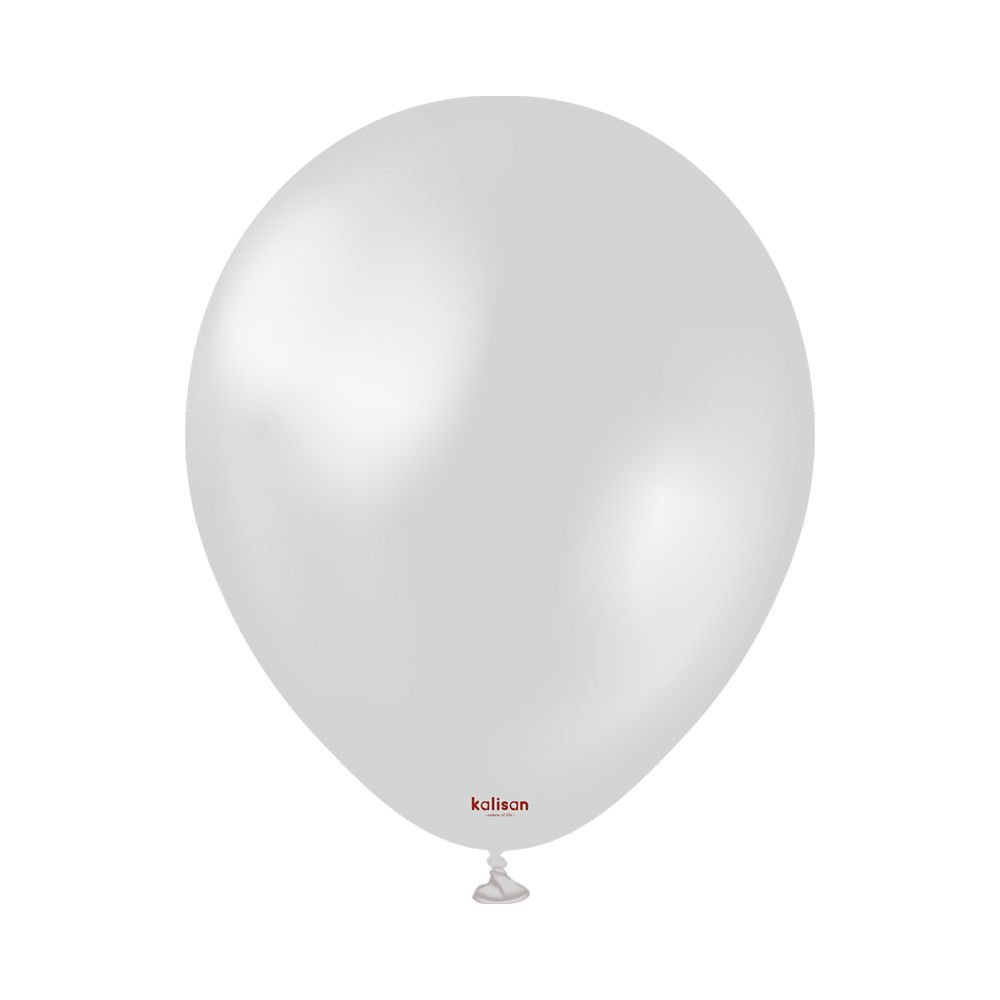 METALİK BALON KALİSAN 12 İNÇ GÜMÜŞ