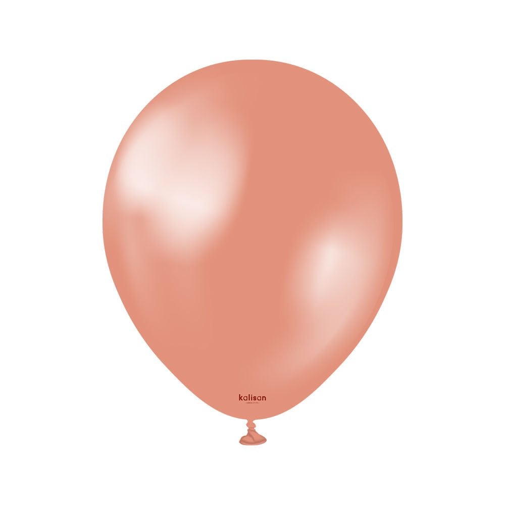 METALİK BALON KALİSAN 12 İNÇ ROSE GOLD