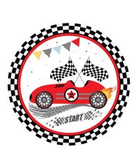 Karton Tabak Yarış Arabaları 23 Cm 8 Parça