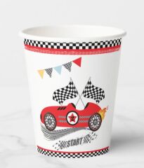 Karton Bardak Yarış Arabası 8 Parça