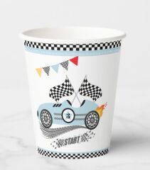 Karton Bardak Yarış Arabası 8 Parça